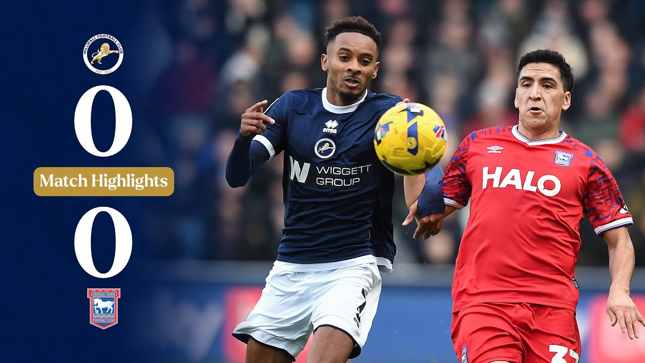 Millwall vs Ipswich Video Highlights Season 2025/2026