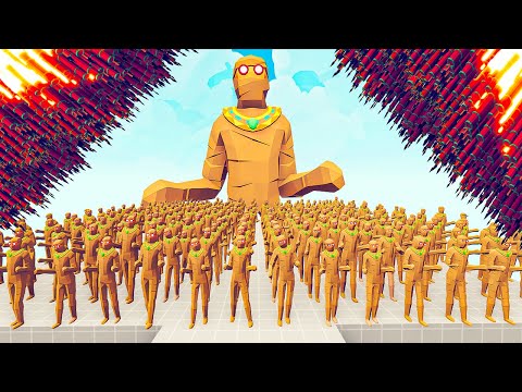 100x MUMMY + 1x GIANT vs EVERY GOD - Totally Accurate Battle Simulator TABS