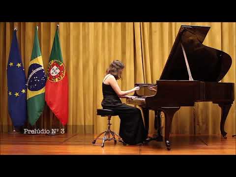 Taíssa Poliakova-Cunha plays Villa-Lobos' 5 Preludes