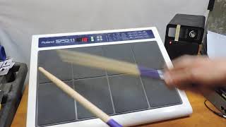 Video thumbnail for Roland SPD-11 Total Percussion Pad in perfect working order. Video available. Item ID: 133411813036 by Chris Bernier