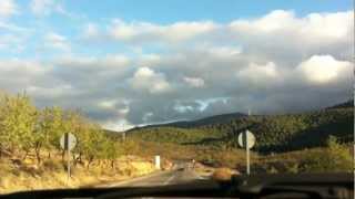 preview picture of video 'camino a Ferreira desde la A-92 direccion Granada-Almeria'