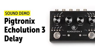 Video thumbnail for Pigtronix Echolution 3 - Sound Demo (no talking) by Guitar Bonedo