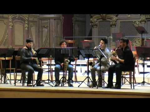 Roberto Masi sax - saggio musica d'insieme 2012 Conservatorio Rossini