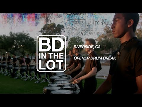 2018 Blue Devil Drumline - RCC - Opener Drum Break