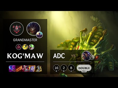 Kog'Maw ADC vs Draven - KR Grandmaster Patch 11.17