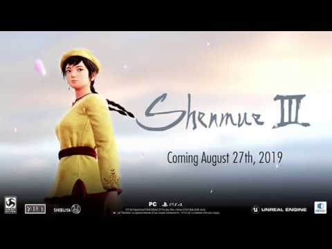 Shenmue III: Трейлер з Gamescom 2018