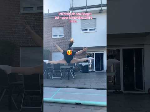 Du willst einen Spagat lernen? Dann lets go ich helfe dir dabei.🥰🩷 #dehnen #spagat
