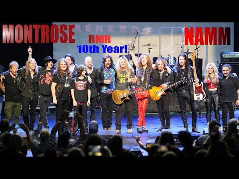 NAMM: MONTROSE Remembered Brad Gillis, Sean McNabb, David Ellefson, Dave Amato, St.John + ...1/24/26