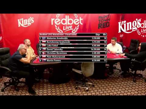 Redbet Live Main Event Prague 2015
