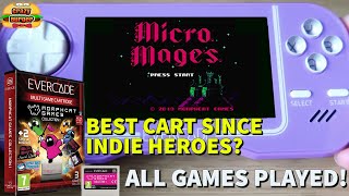 Evercade Morphcat Games Collection 1 - ALL GAMES PLAYED! Thoughts & Details of the next Indie Cart!