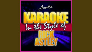 Together Forever (In the Style of Rick Astley) (Instrumental Version)