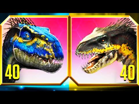 MAX INDORAPTOR GEN 2 VS INDORAPTOR GEN 1 🌍 Jurassic World: The Game - (New Super-Hybrid Battles)