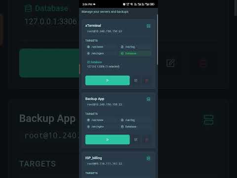 Multi-Server Backup Manager