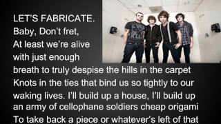 Under A Paper Moon~Lyrics~All Time Low