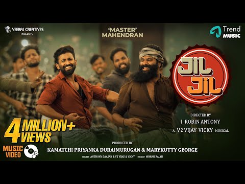 Jil Jil - Music Video | Master Mahendran | Boopathy | V2 Vijay Vicky | Anthony Daasan| Robin Antony
