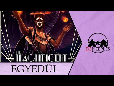 EGYSZEMÉLYES JÁTÉK: THE MAGNIFICENT - d3meeples