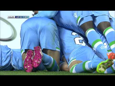 Gol de Salva Sevilla (0-1) en el Levante UD - Real Betis - HD