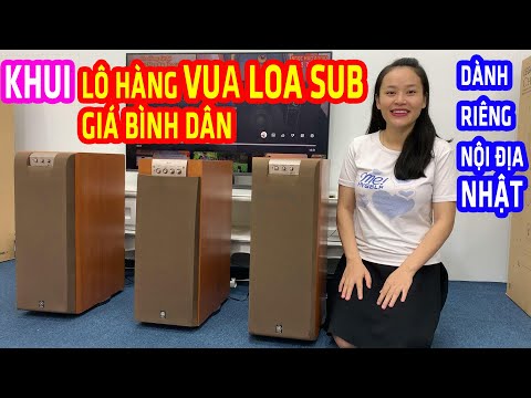 Sub Yamaha SW 160 Yamaha SW305 - Lô Hàng Loa Siêu Trầm về Trực Tiếp Từ Nhật nên có GIÁ SIÊU TỐT