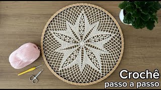 Mandala de crochê passo a passo #mandaladecroche #diy