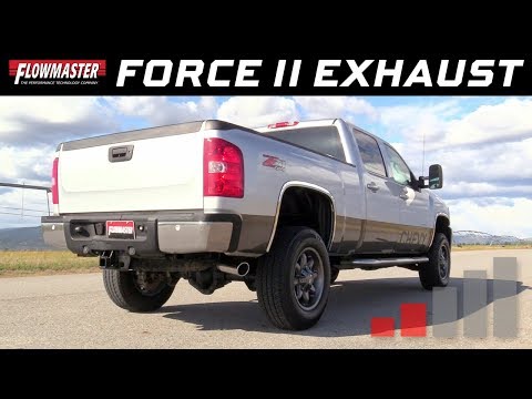 2011-19 GM Silverado/Sierra 2500/3500HD 6.0L - Force II Cat-back Exhaust System 817451