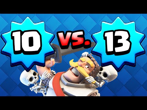 Clash Royale ♦ Level 10 versus Level 13! ♦