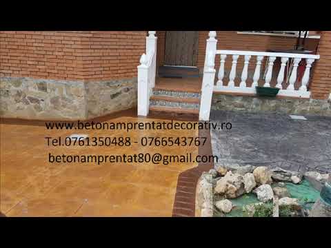 Beton Amprentat Obârtu -Teleorman Tel.0761350488 -0766543767