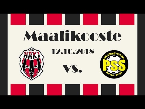 AC HaKi - PSS 12.10.2018 Maalikooste