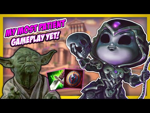 PATIENT YOU MUST BE FOR KILLS TO GET! - Smite Ranked Season 8 Thanatos jungle