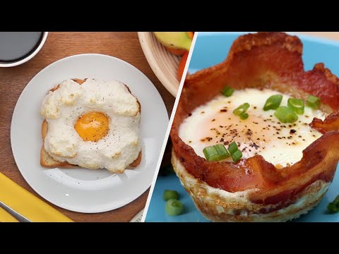 7 Easy Egg Recipes For All-Day Breakfast • Tasty Recipes