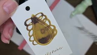 Saddle Amber Year Of The Horse Ink Review Nahvalur Fountain Pen Ink