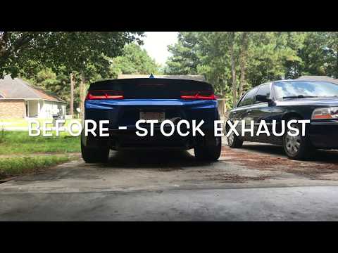 Camaro SS 1LE Exhaust Upgrade (MBRP Axleback Install)