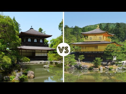 京都の金閣寺VS銀閣寺★★★★ONLY in JAPAN (Kyoto's Golden Kinkakuji vs Silver Ginkakuji ★ ONLY in JAPAN)
