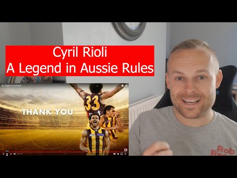 Rob Reacts to... Thank You Cyril Rioli - Aussie Rules Greatest!