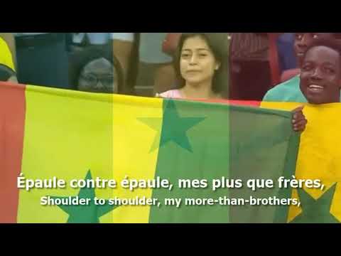 National Anthem of Senegal - "Pincez Tous vos Koras, Frappez les Balafons"