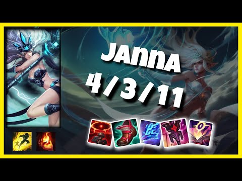Janna vs Alistar KOREAN Challenger SUPPORT (4/3/11) Gameplay Replay - Patch 10.23