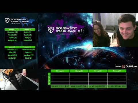 BSL15 ProLeague Ro16 Group Draw - 9 month pregnant Karolcia delivers CRAZY STRONG GROUPS!