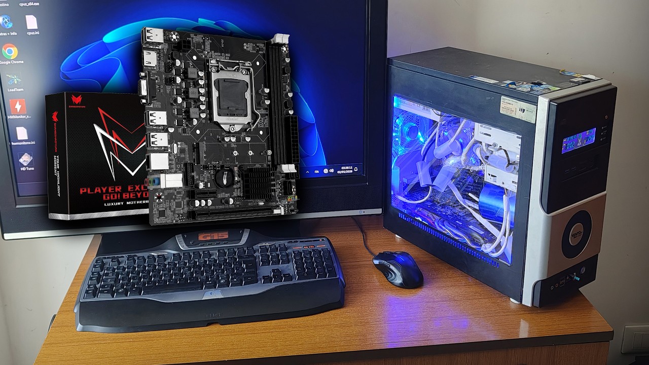 Pc supercarretta la SCHEDA MADRE CINESE parte 5