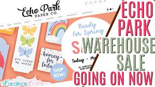 Echo Park FALL Warehouse Sale GOING ON NOW & COUPON CODE!