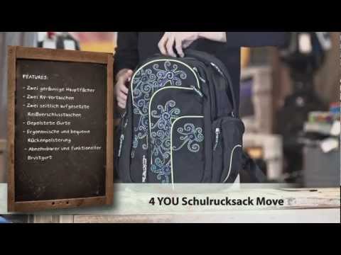 4You Schulrucksack Move - der coole Rucksack bei www.schulranzen.net