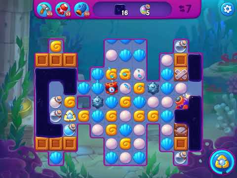 Fishdom Very Hard level 6974 no boosters フィッシュダム ベリーハード [Friend's]