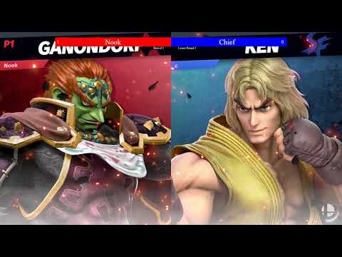 CGC Fight Night Bout 3 LOSERS ROUND 3 - Nook (Ganondorf) vs Chief (Ken)