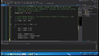 C언어/C++강의 15화 숫자퍼즐게임 [어소트락 게임아카데미]