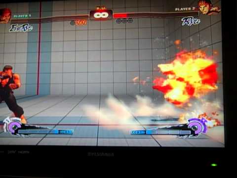 Super Street Fighter 4 - Ryu vs Evil Ryu