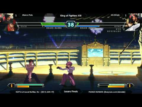 LB KOFXIII #01 - LF - Marco Polo VS LB ChrisG