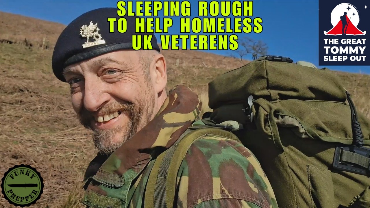 My Great Tommy sleep out 2026 in the mountains