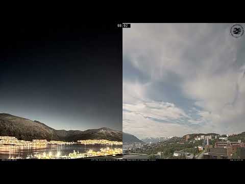 Tromsø, Norway: difference winter and summer solistice