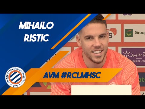Mihailo Ristić avant FC Lens vs MHSC