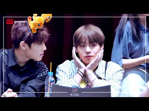 박지훈 :: 180617 워너원 팬사인회 목동 - 장난치는 분쏘