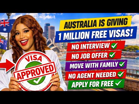 No Interview,  No Job Offer, Australia 🇭🇲 Is Giving  Free Visa | Move Immediately With Your Family