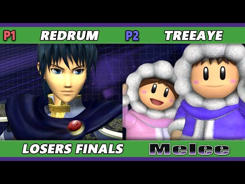 S@X 501 Losers Finals - Treeaye (Ice Climbers) Vs. redruM (Marth) Smash Melee - SSBM